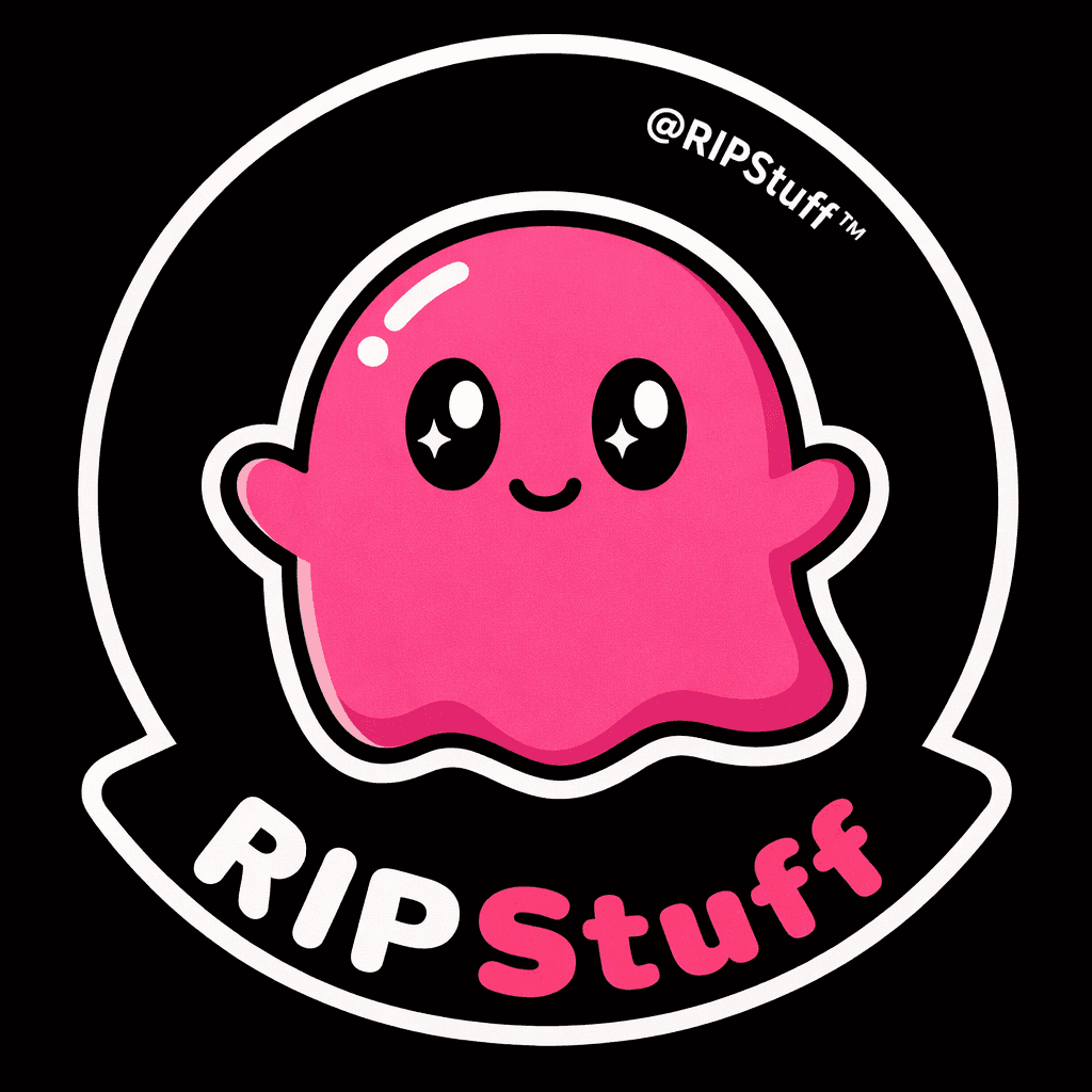 RIPStuff mascot logo